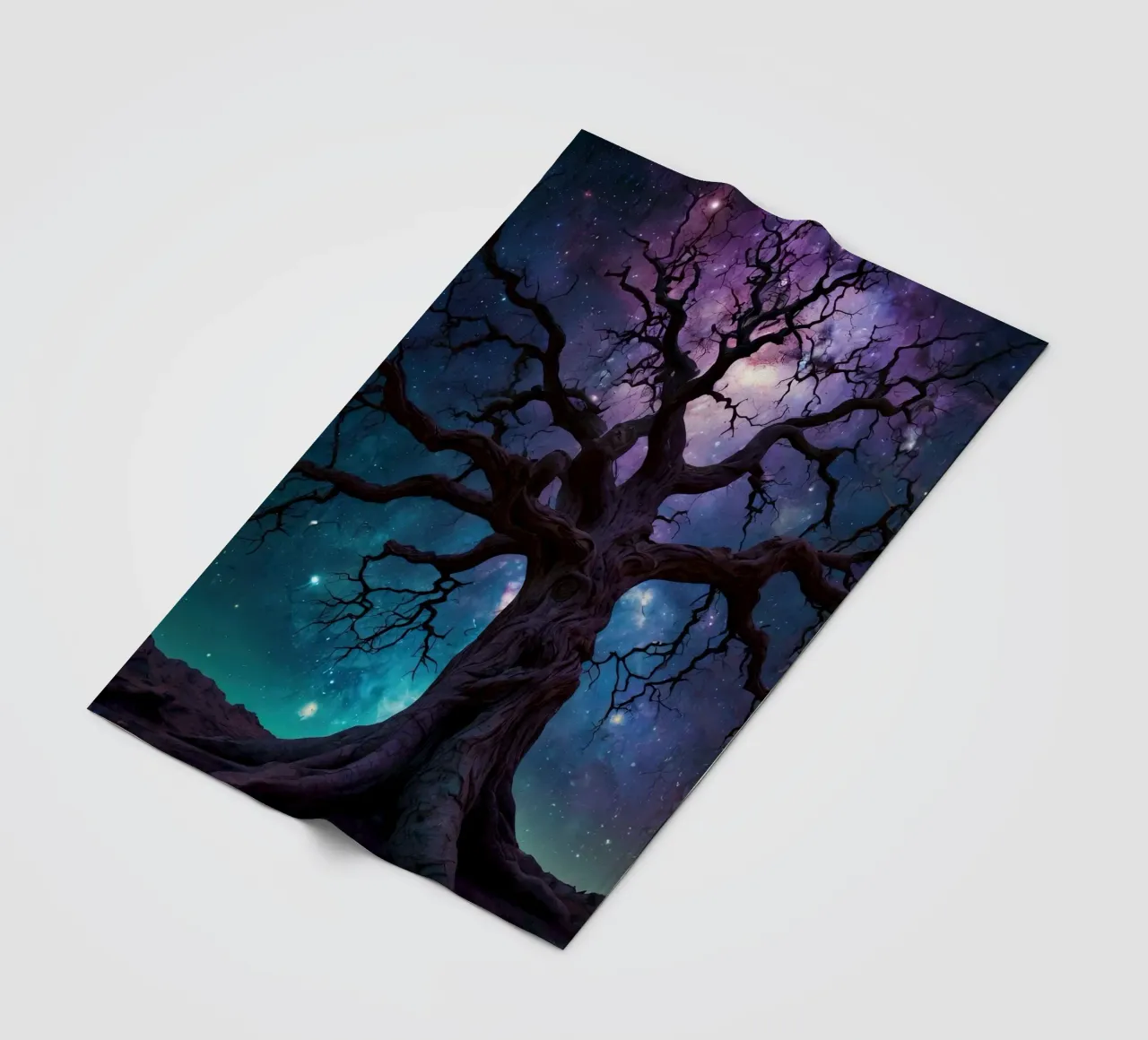 Albero notturno coperta in pile da Delaney Okuneva