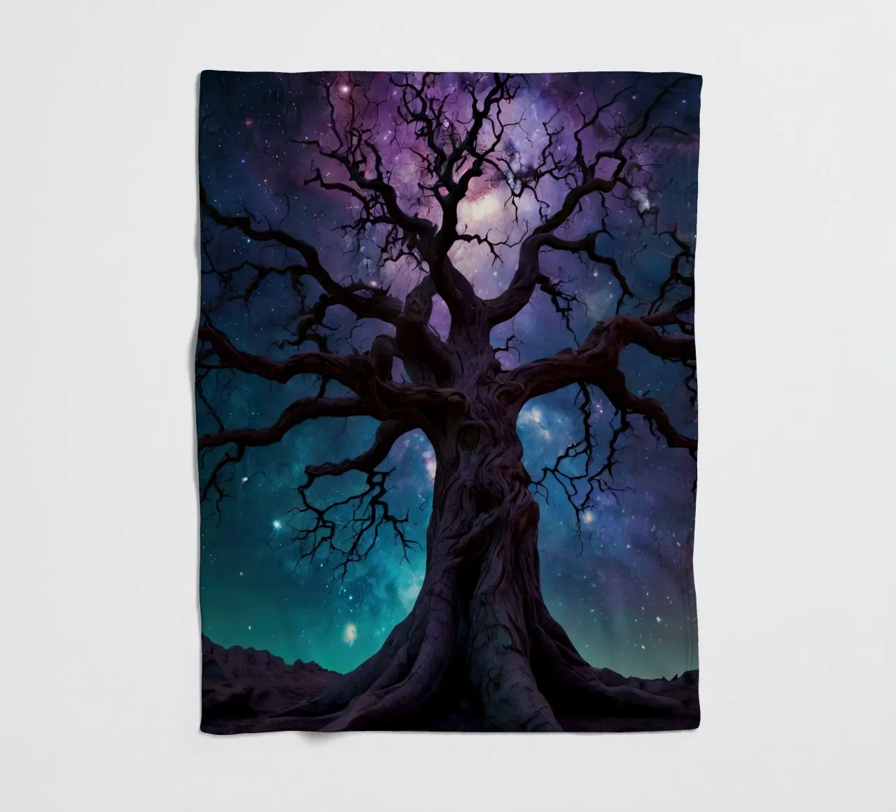 Albero notturno coperta in pile da Delaney Okuneva