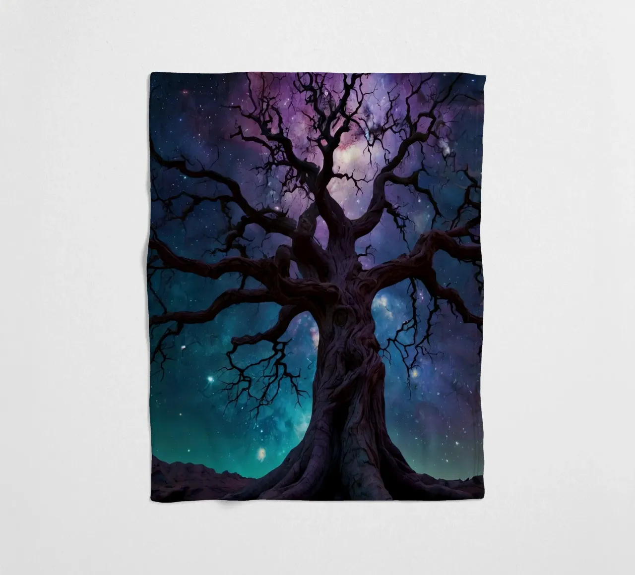 Albero notturno coperta in pile da Delaney Okuneva