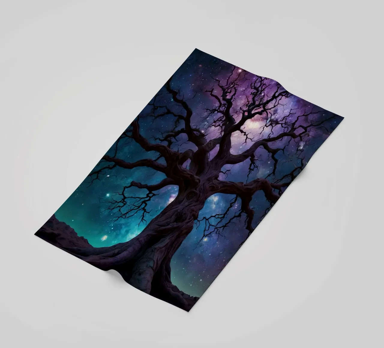 Albero notturno telo mare da Delaney Okuneva