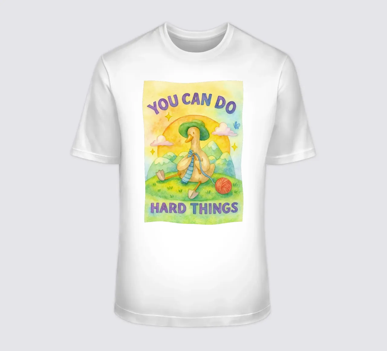 potete fare cose difficili t-shirt da muhidines