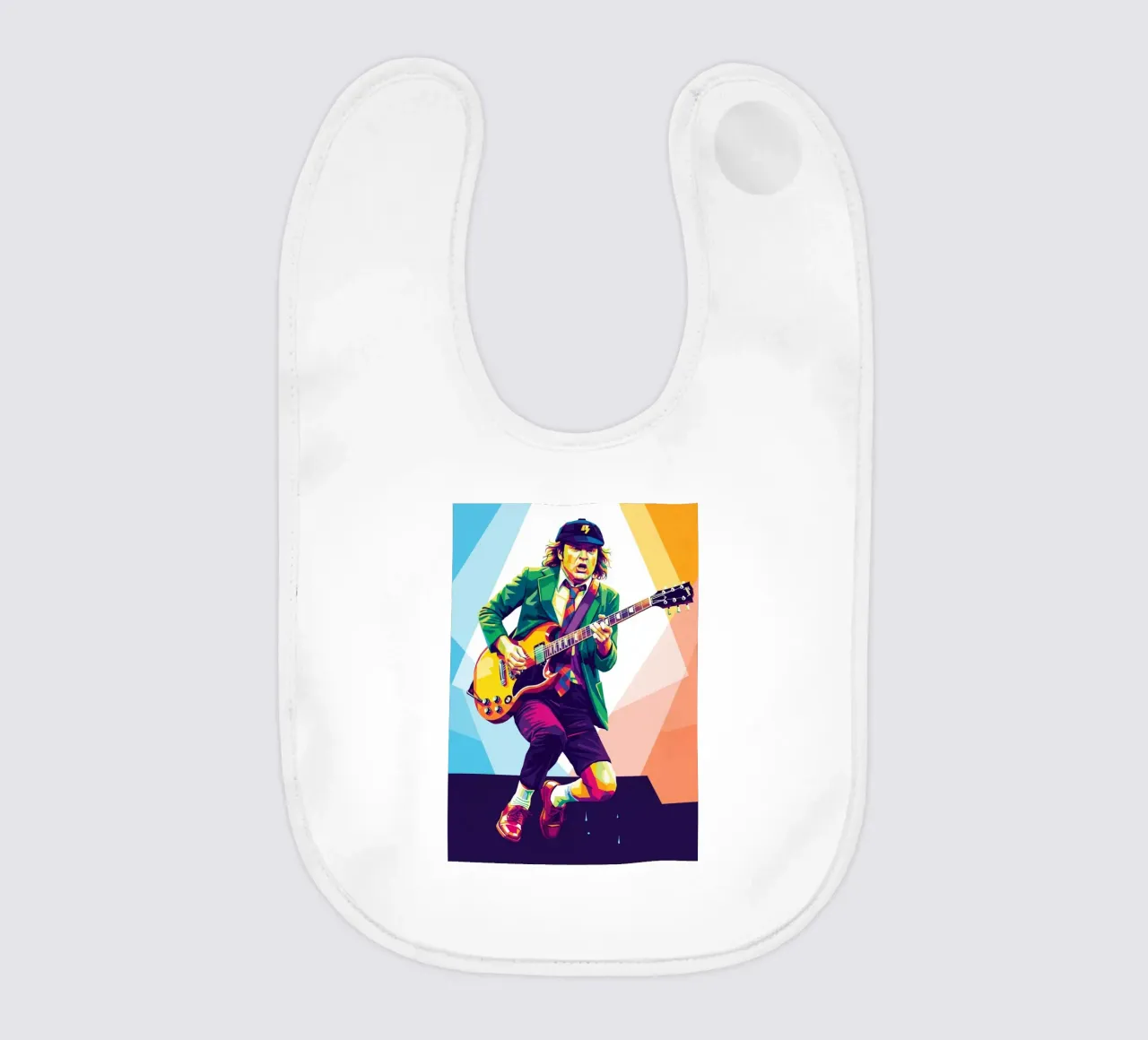 Angus Young ACDC #3 bavaglino da Hantamrata