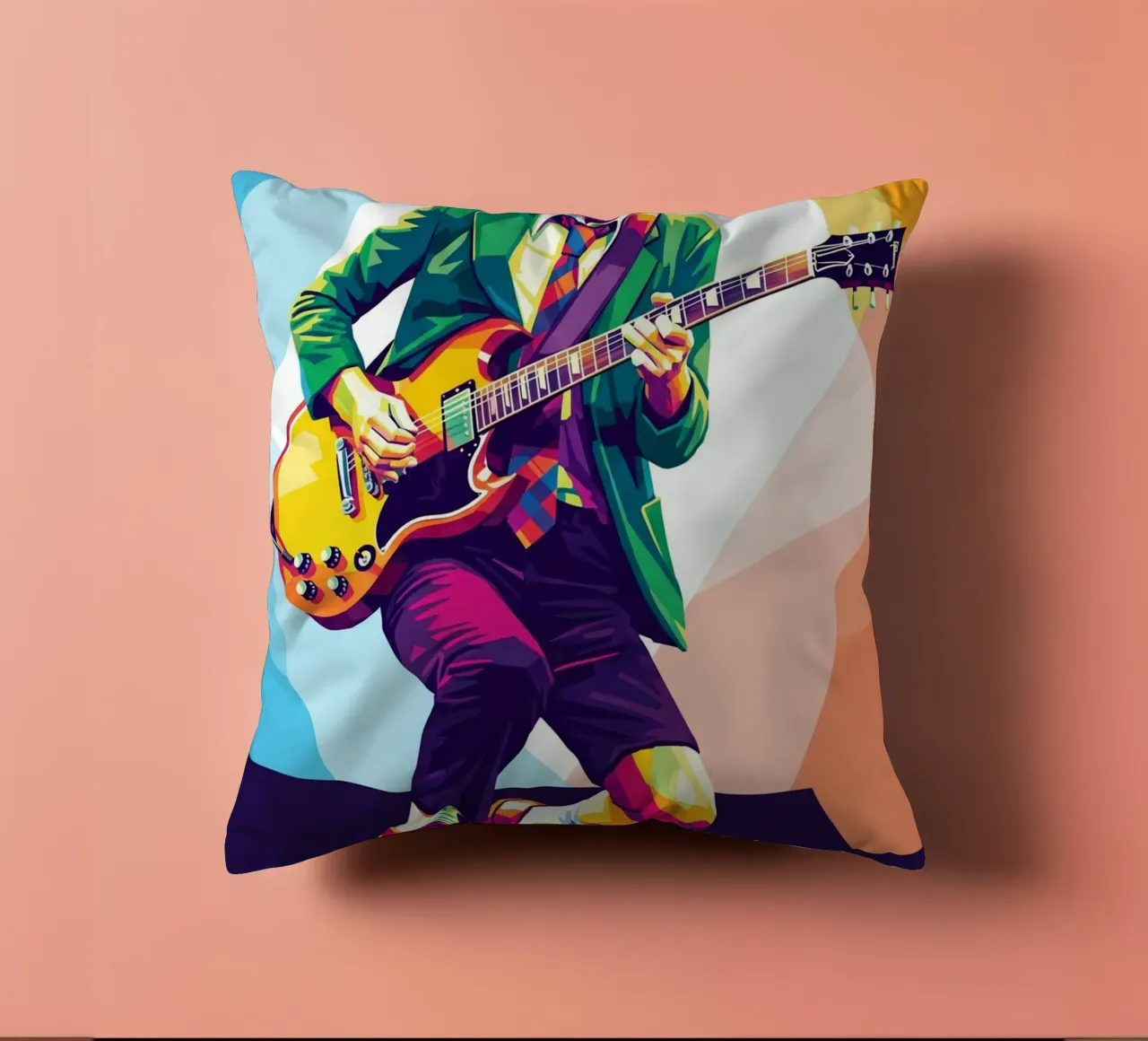 Angus Young ACDC #3 cuscino da Hantamrata