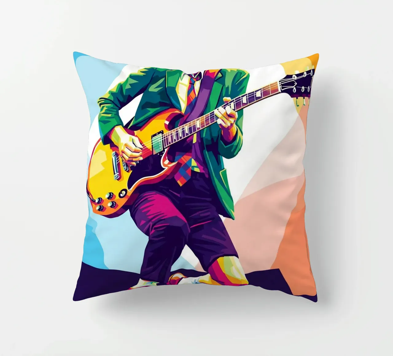 Angus Young ACDC #3 cuscino da Hantamrata