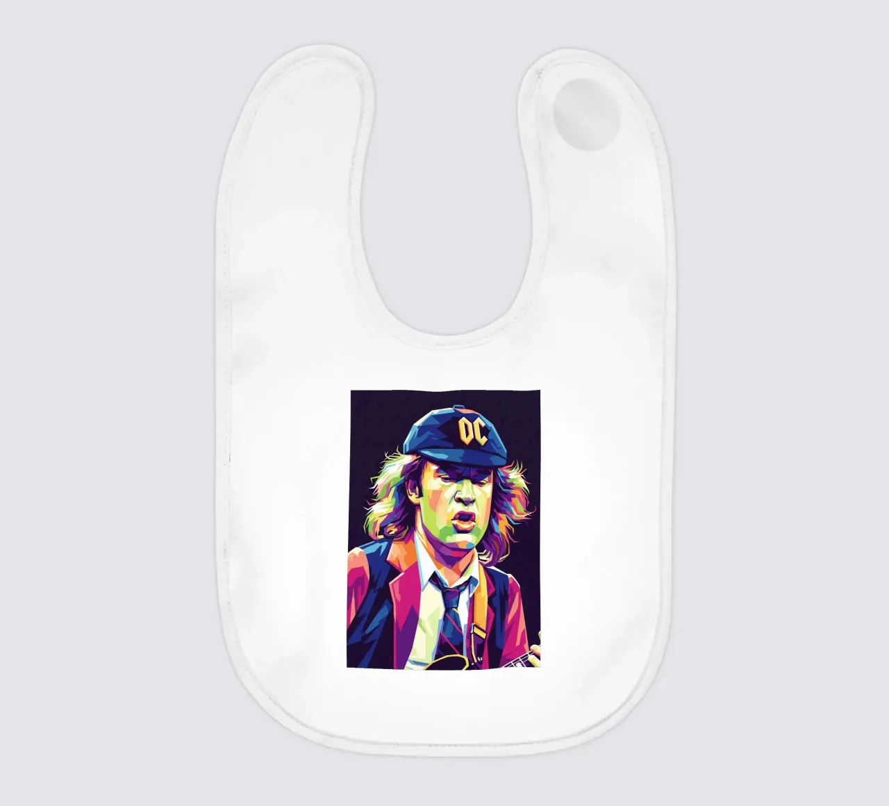 Angus Young ACDC #4 bavaglino da Hantamrata
