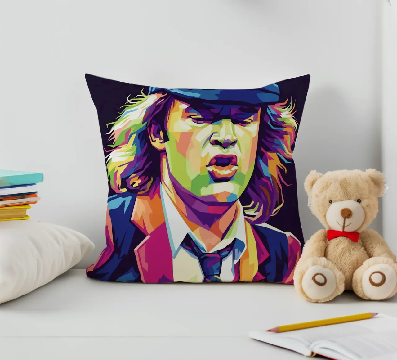 Angus Young ACDC #4 cuscino da Hantamrata