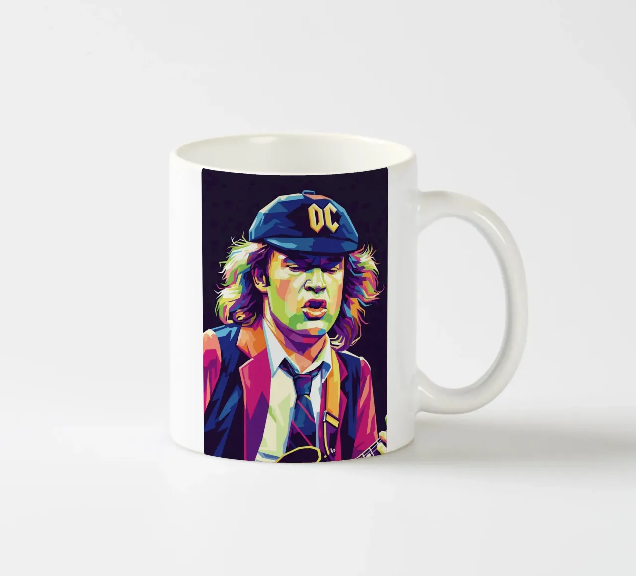 Angus Young ACDC #4 tazza in ceramica da Hantamrata