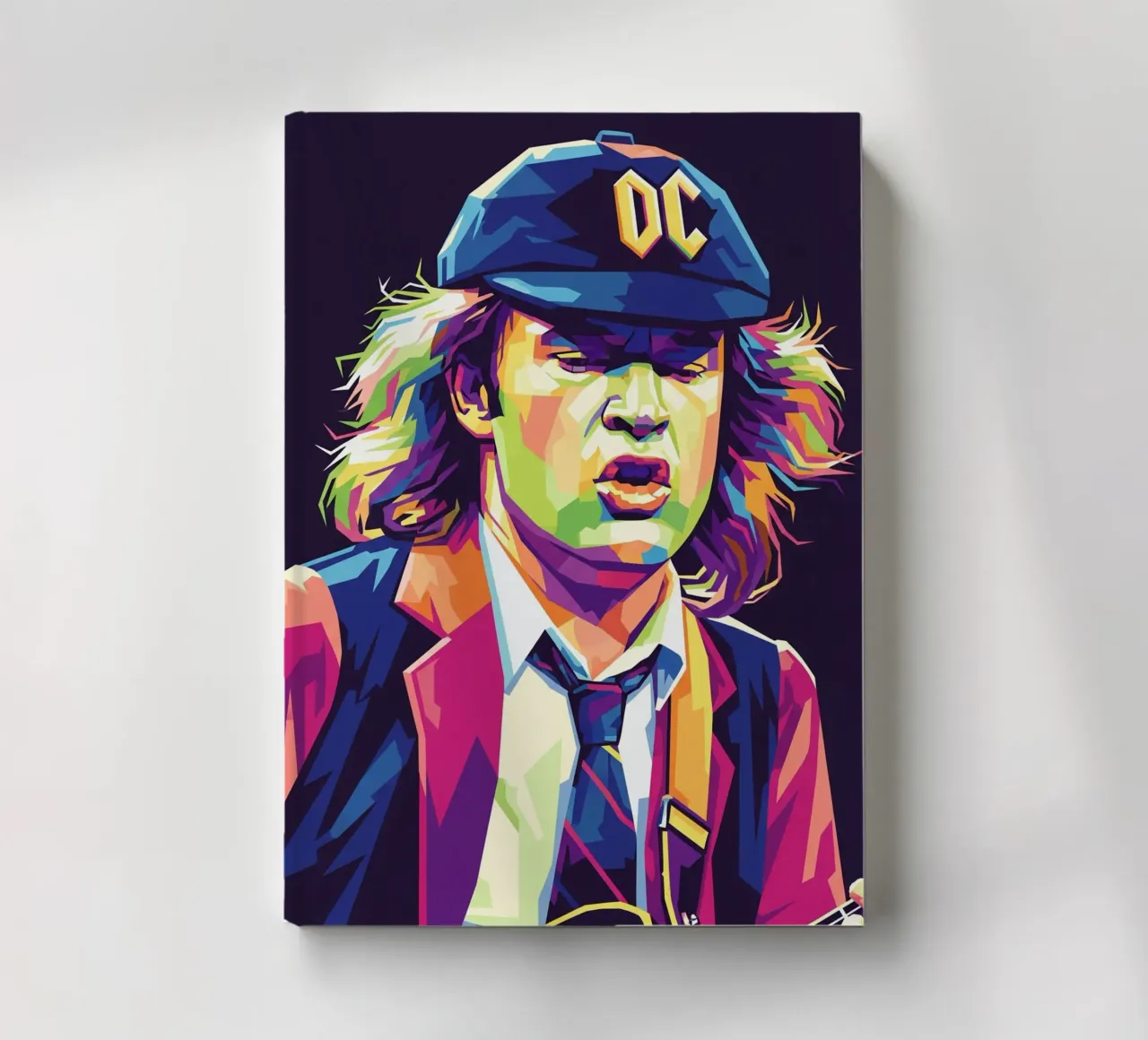 Angus Young ACDC #4 notebook by Hantamrata
