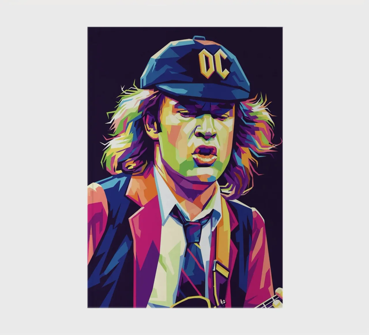 Angus Young ACDC #4 notebook by Hantamrata
