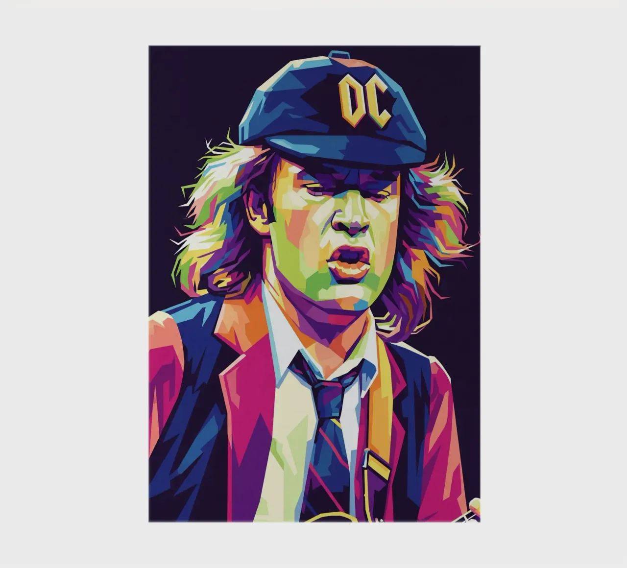 Angus Young ACDC #4 notebook by Hantamrata