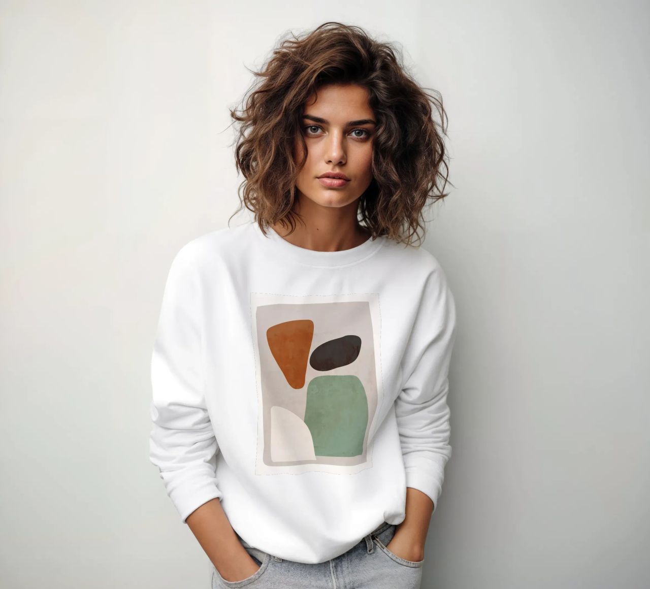 Forme astratte 12 felpa da ThingDesign