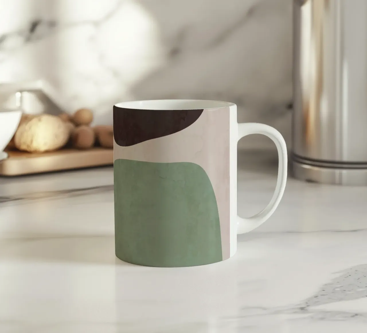 Forme astratte 12 tazza in ceramica da ThingDesign