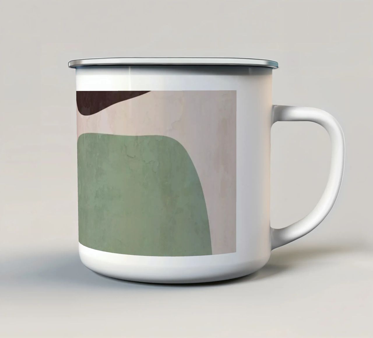 Forme astratte 12 tazza in smalto da ThingDesign
