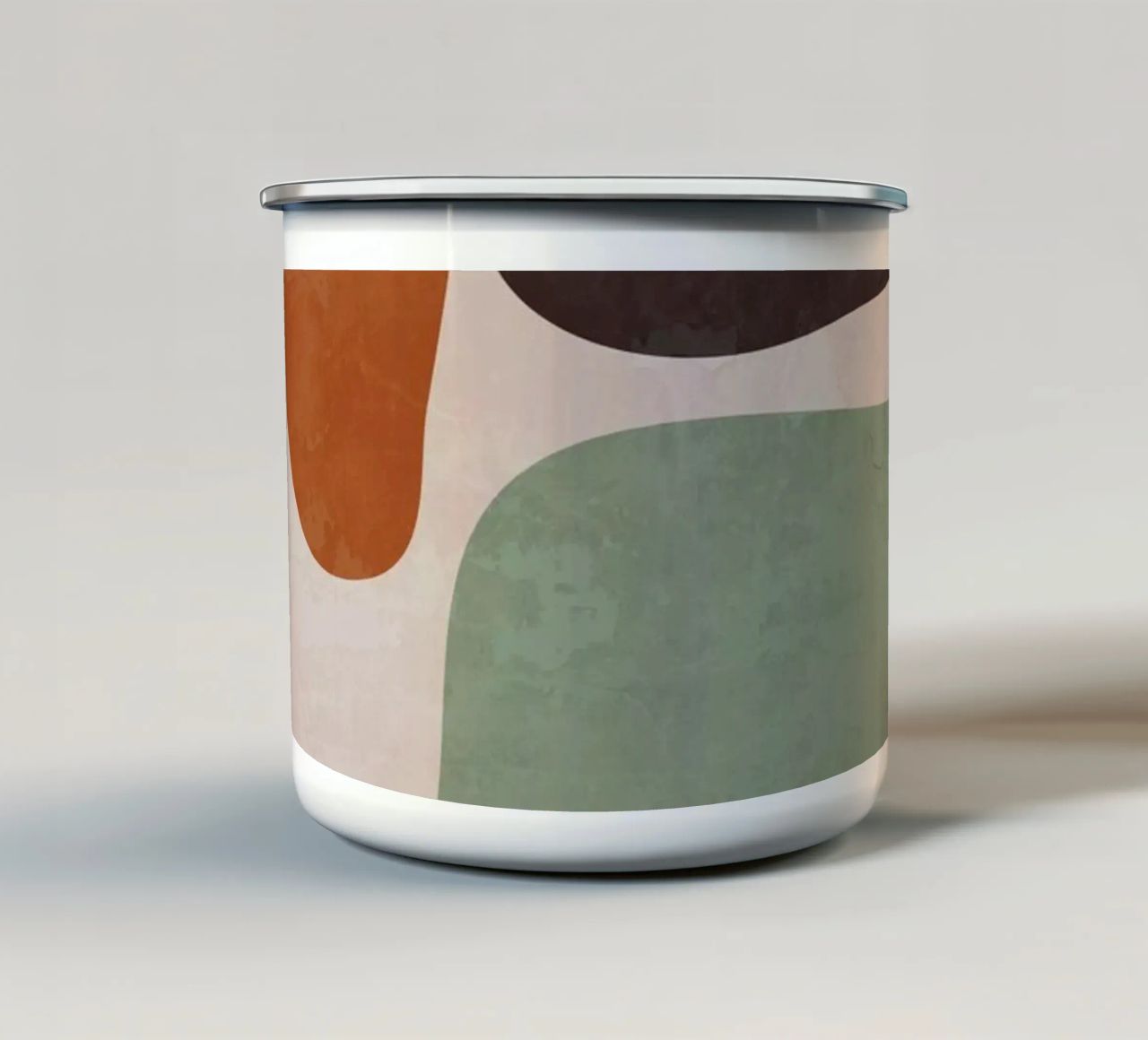 Forme astratte 12 tazza in smalto da ThingDesign