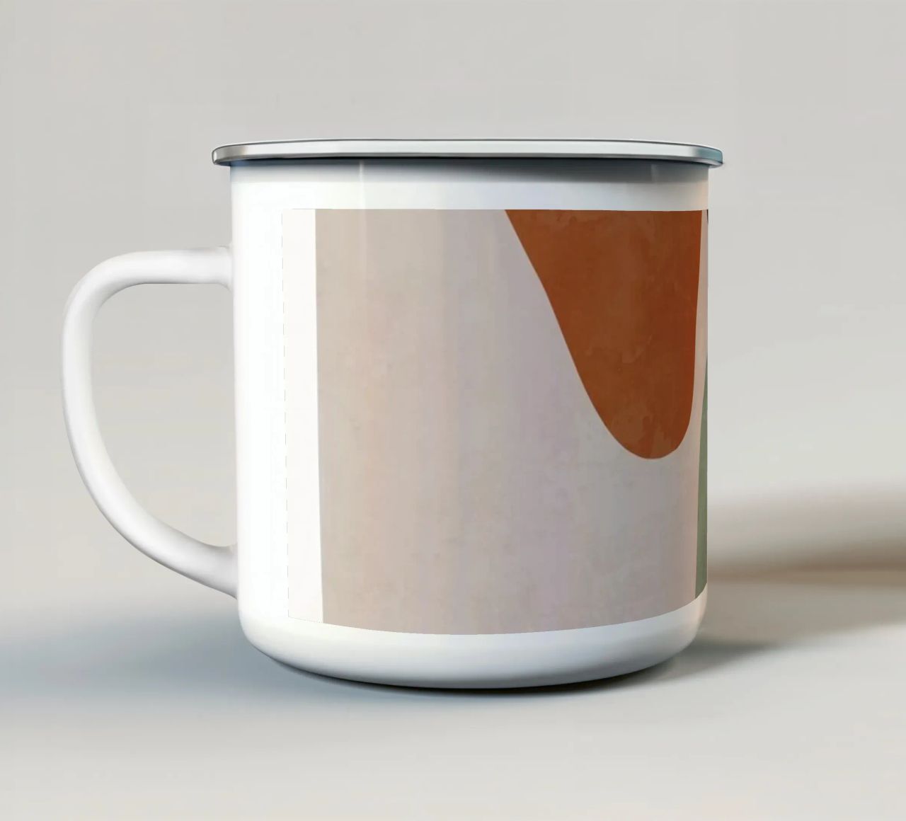 Forme astratte 12 tazza in smalto da ThingDesign