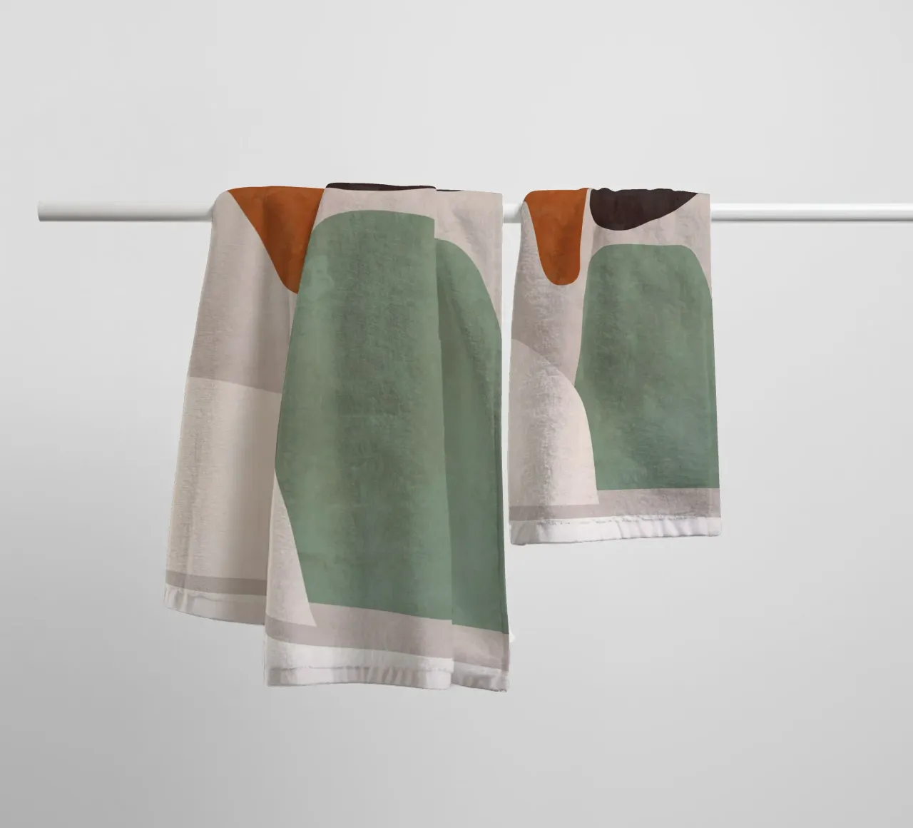 Forme astratte 12 asciugamano da bagno da ThingDesign