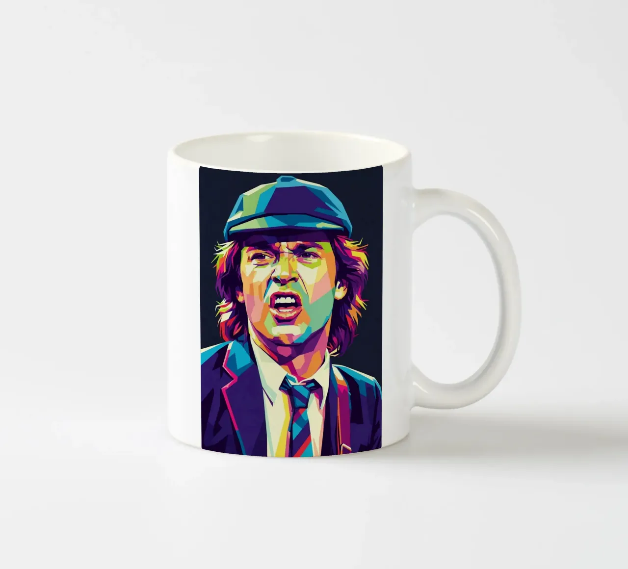 Angus Young ACDC #5 tazza in ceramica da Hantamrata