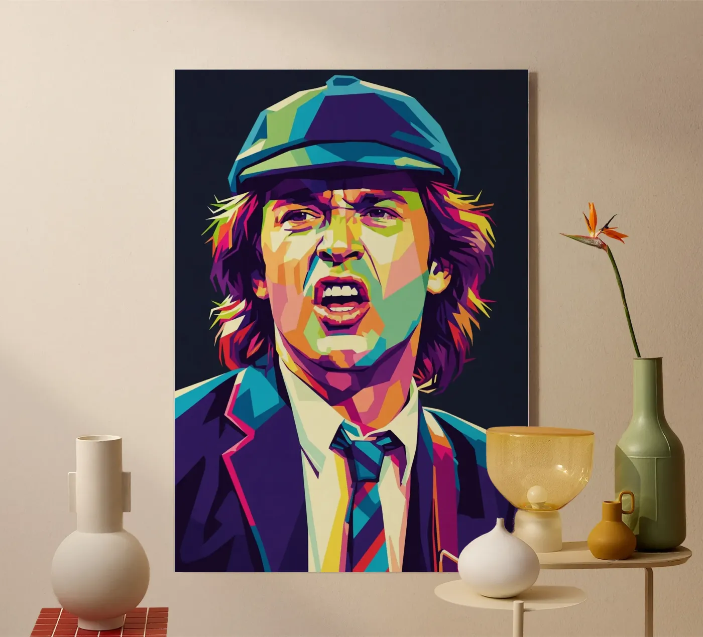 Angus Young ACDC #5 plexiglass da Hantamrata