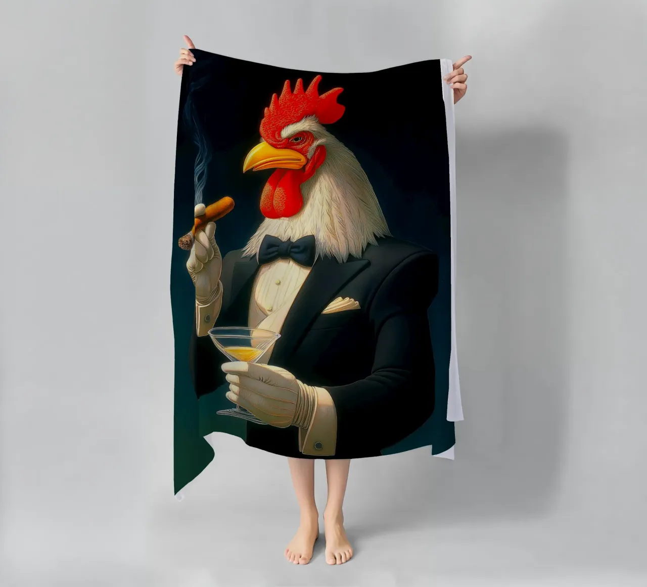 Gallo Tuxedo telo mare da Fleur de Lys