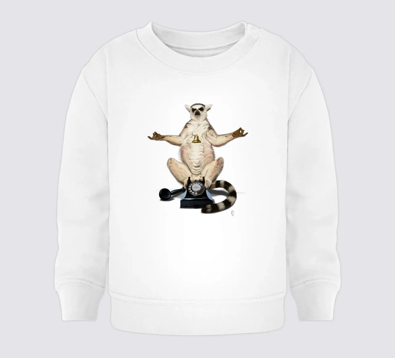 Ring (Wordless) felpa neonato da Rob Art | Illustration