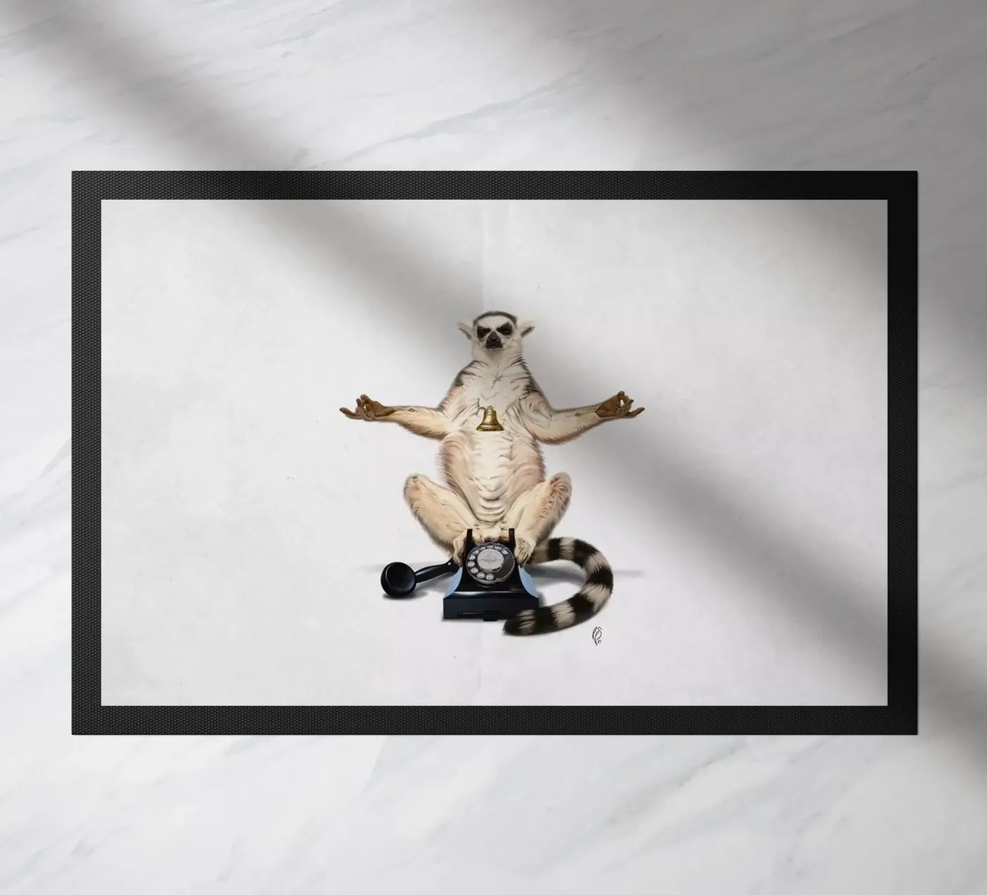 Ring (Wordless) deurmat van Rob Art | Illustration