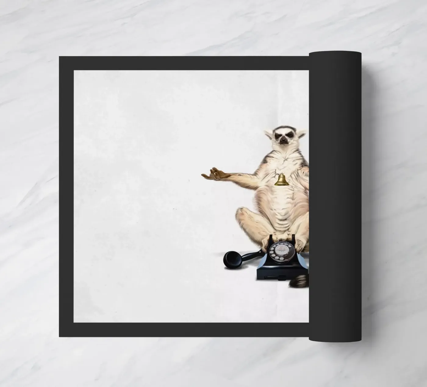 Ring (Wordless) deurmat van Rob Art | Illustration