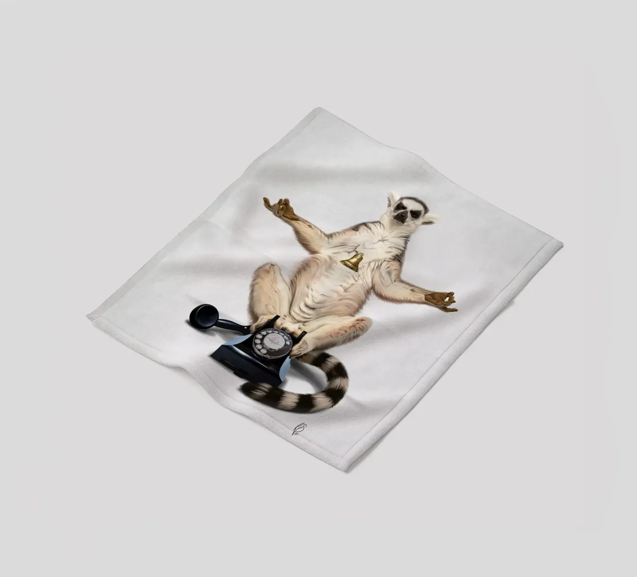 Ring (Wordless) coperta in pile da Rob Art | Illustration