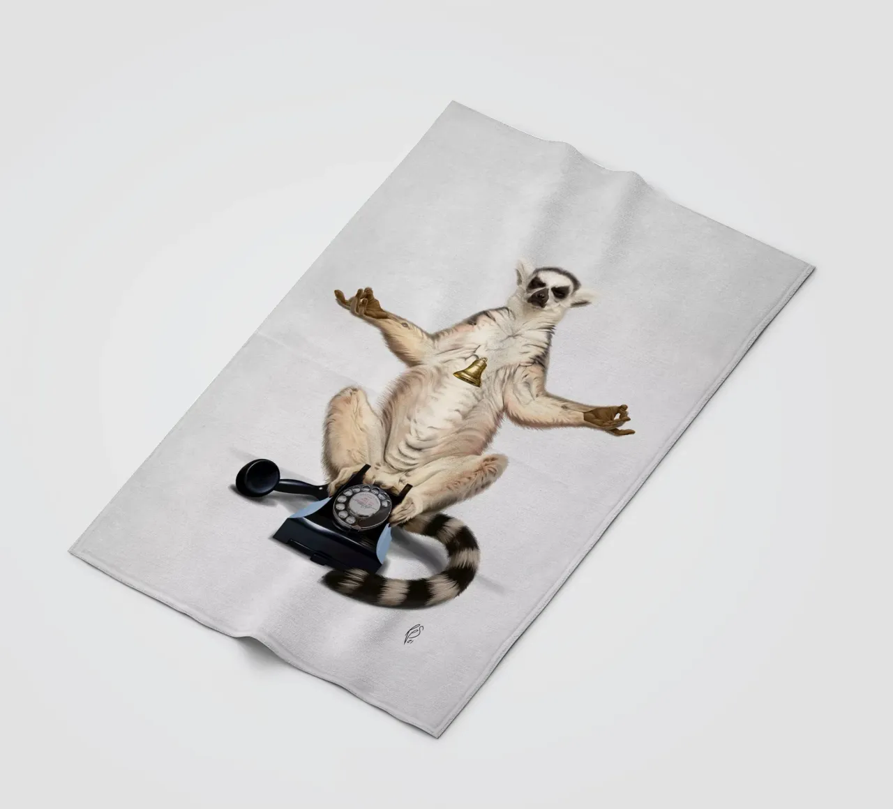 Ring (Wordless) coperta in pile da Rob Art | Illustration