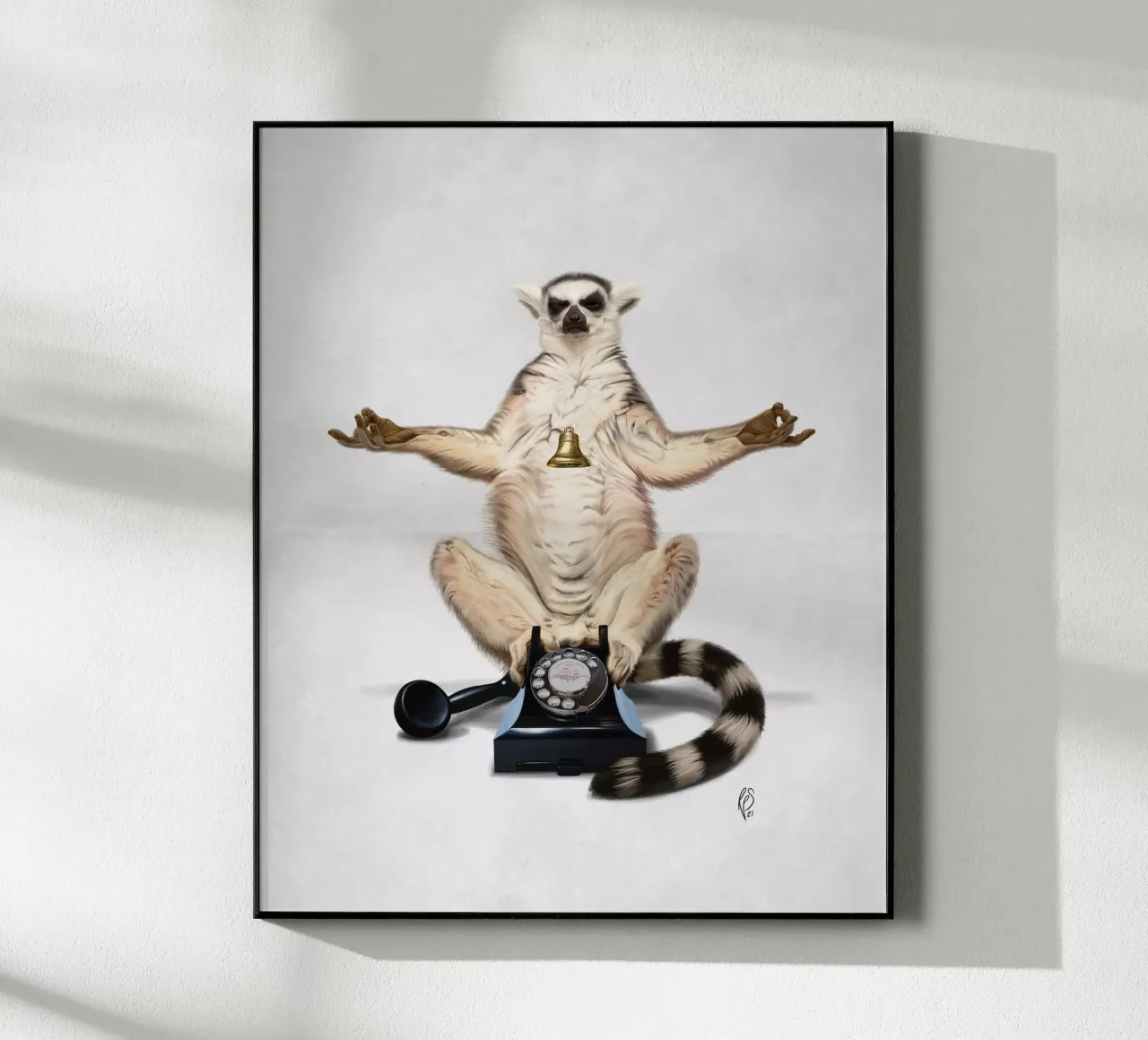 Ring (Wordless) plexiglass da Rob Art | Illustration