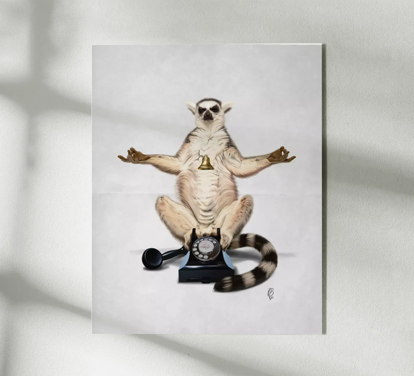 Ring (Wordless) Acryl-Glas von Rob Art | Illustration