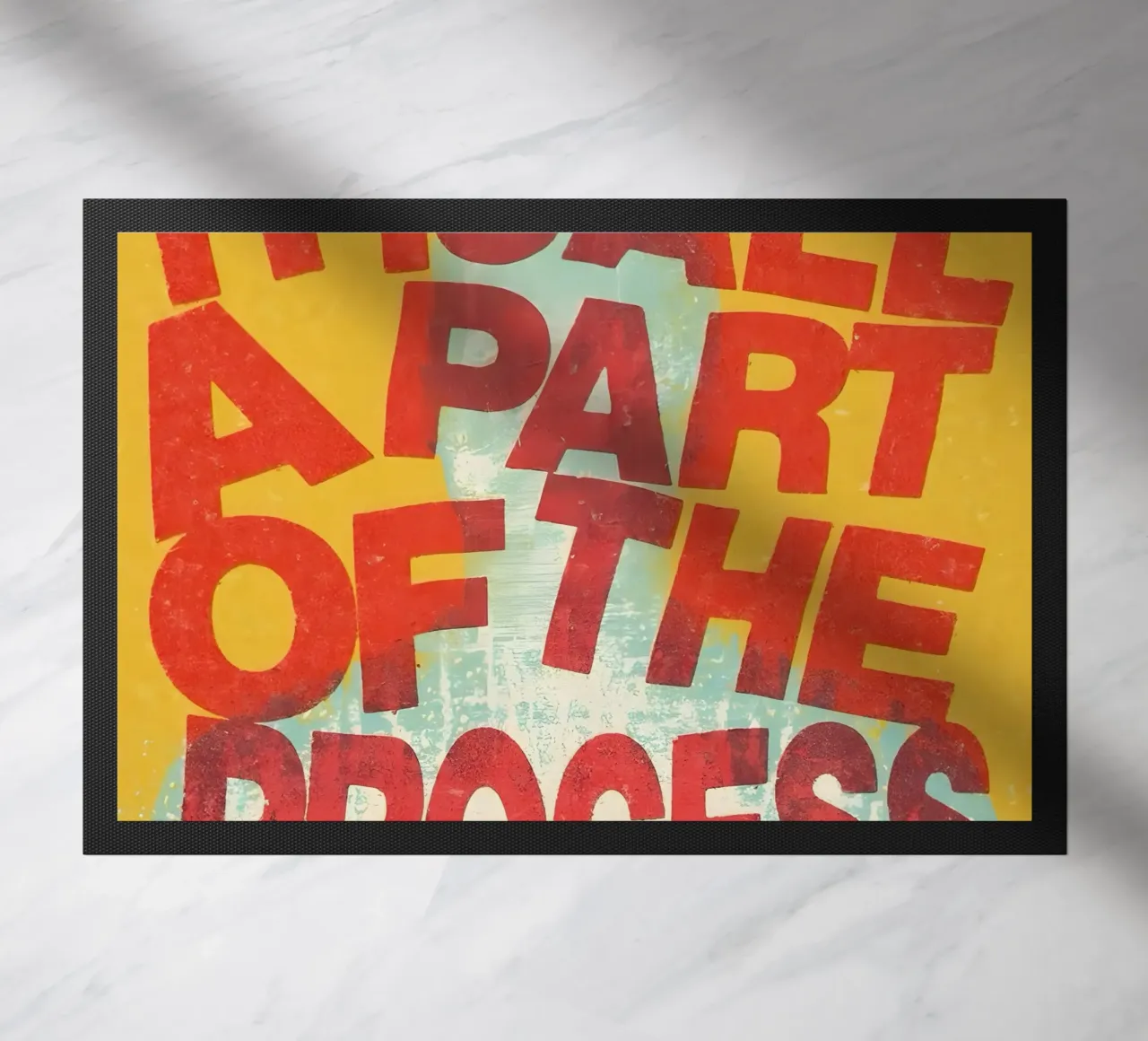 ALL A PART OF THE PROCESS zerbino da Type & Tape