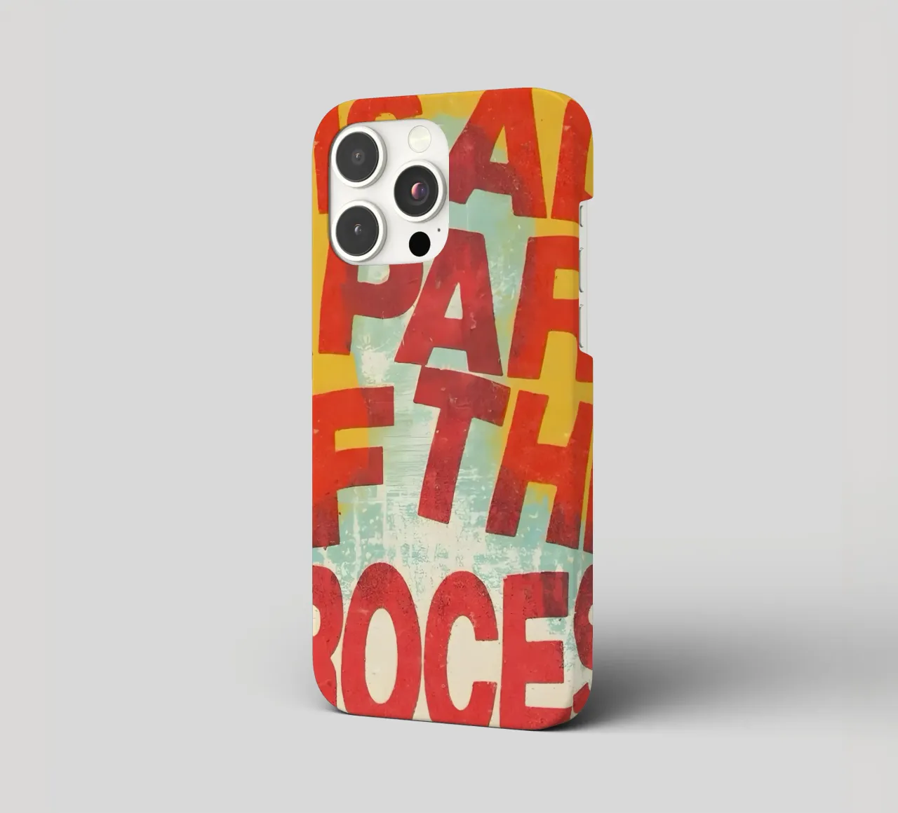 ALL A PART OF THE PROCESS cover iphone da Type & Tape