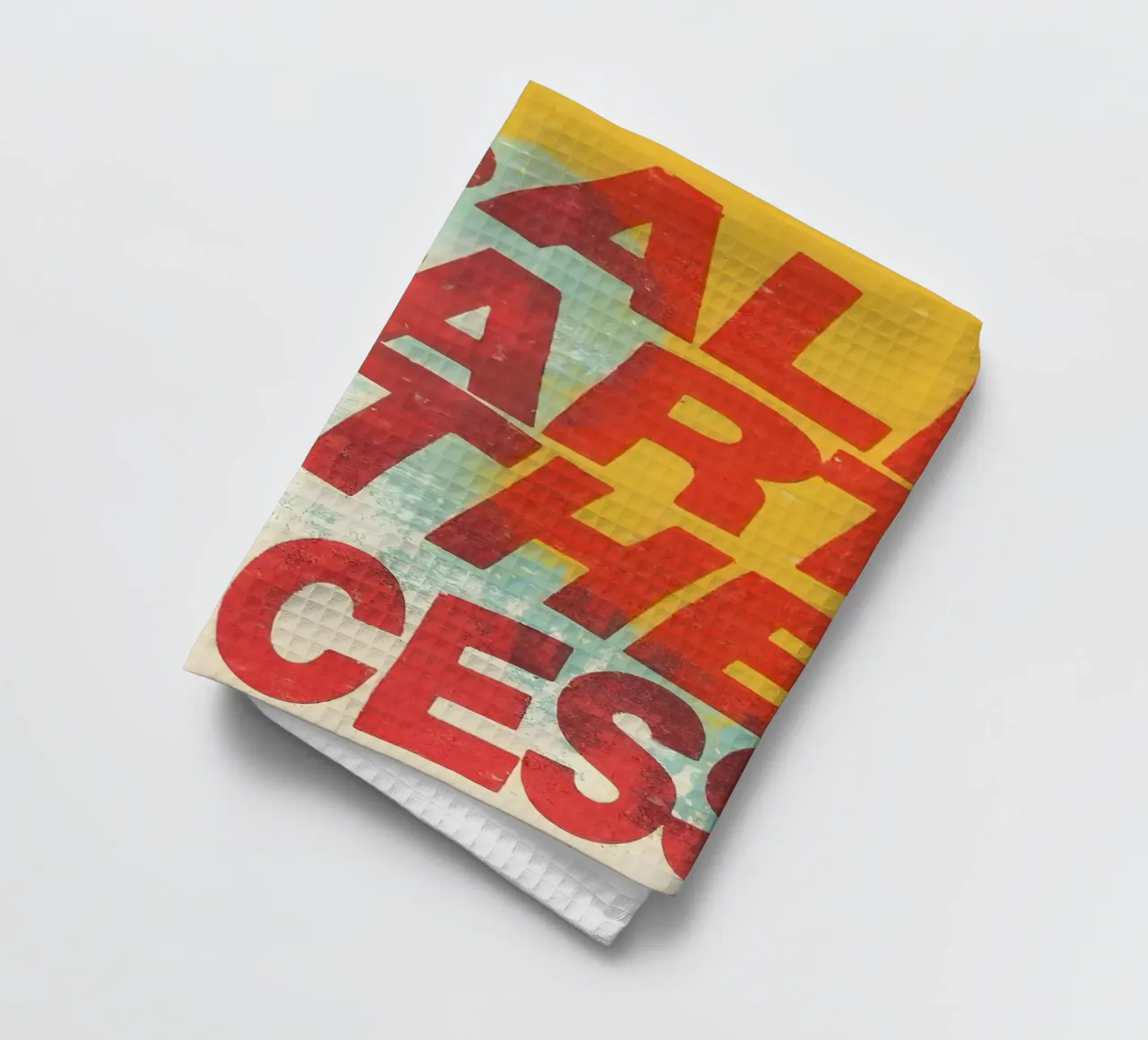 ALL A PART OF THE PROCESS canovaccio da cucina da Type & Tape