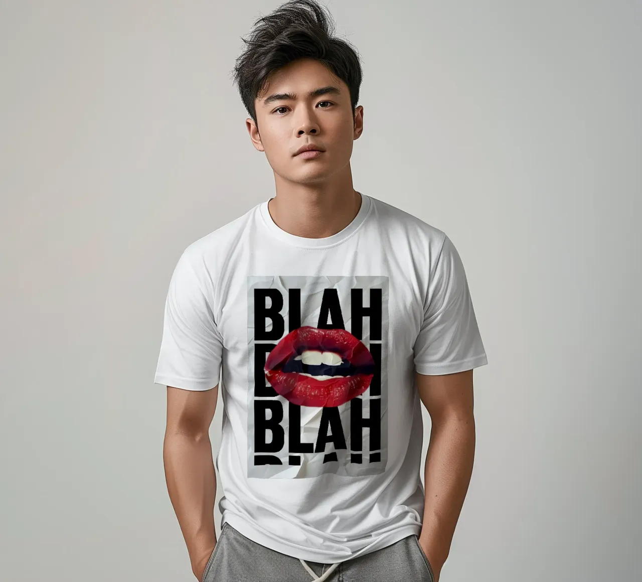 BLAH t-shirt da Type & Tape