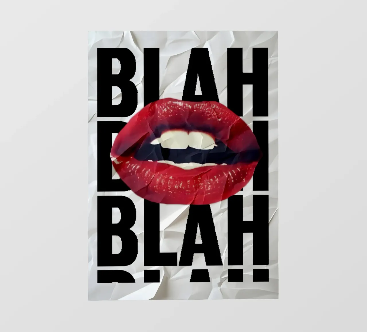 BLAH telo in pvc da Type & Tape