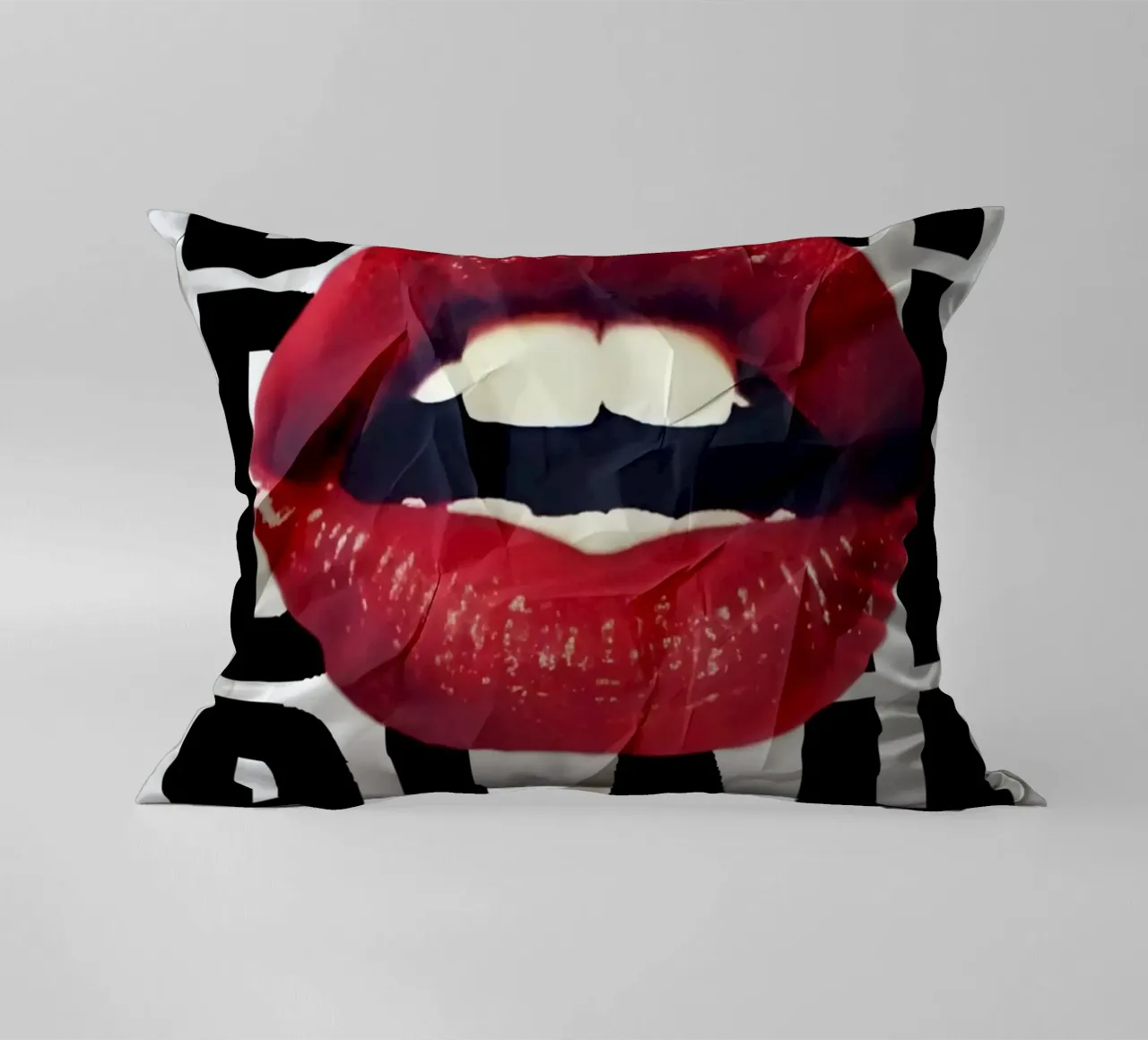 BLAH cuscino da Type & Tape