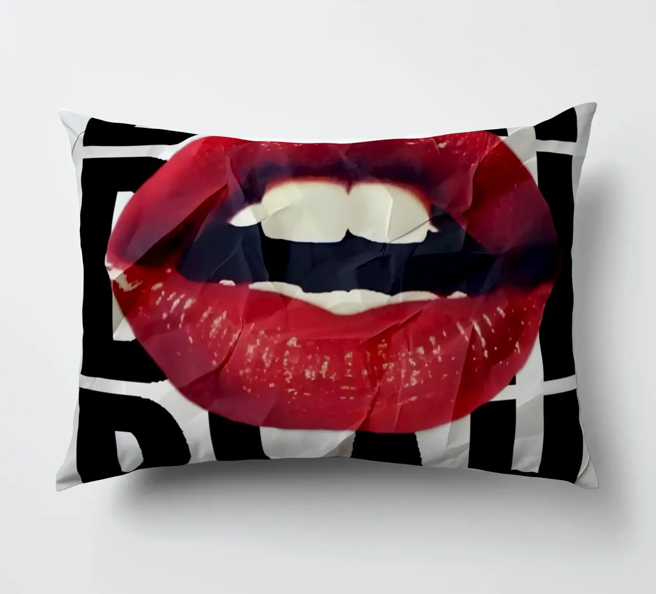 BLAH cuscino da Type & Tape