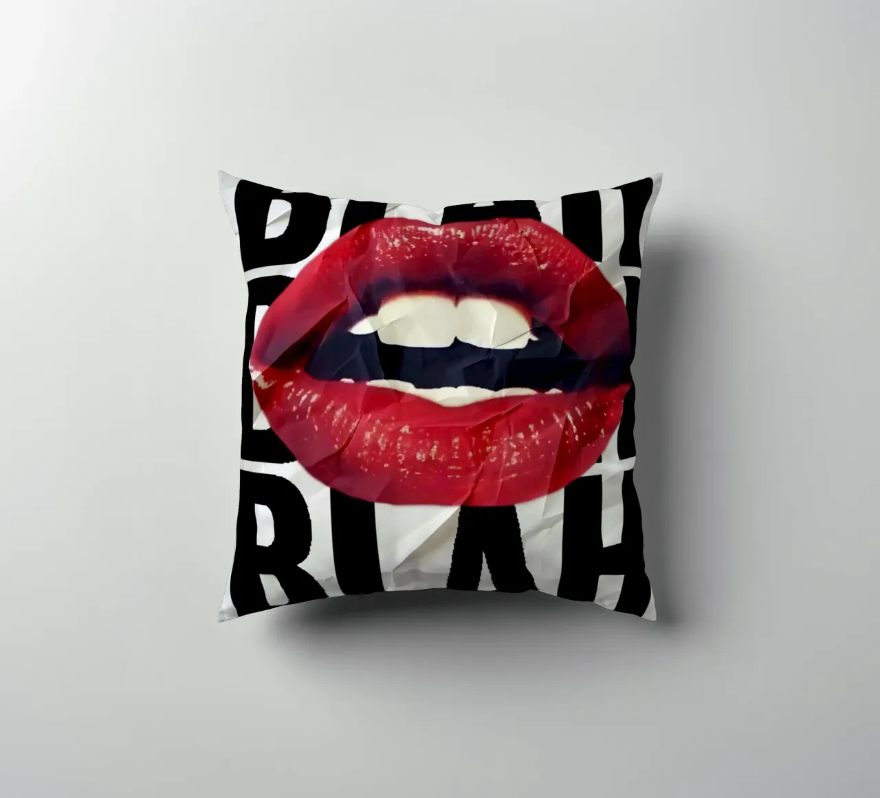 BLAH cuscino da Type & Tape