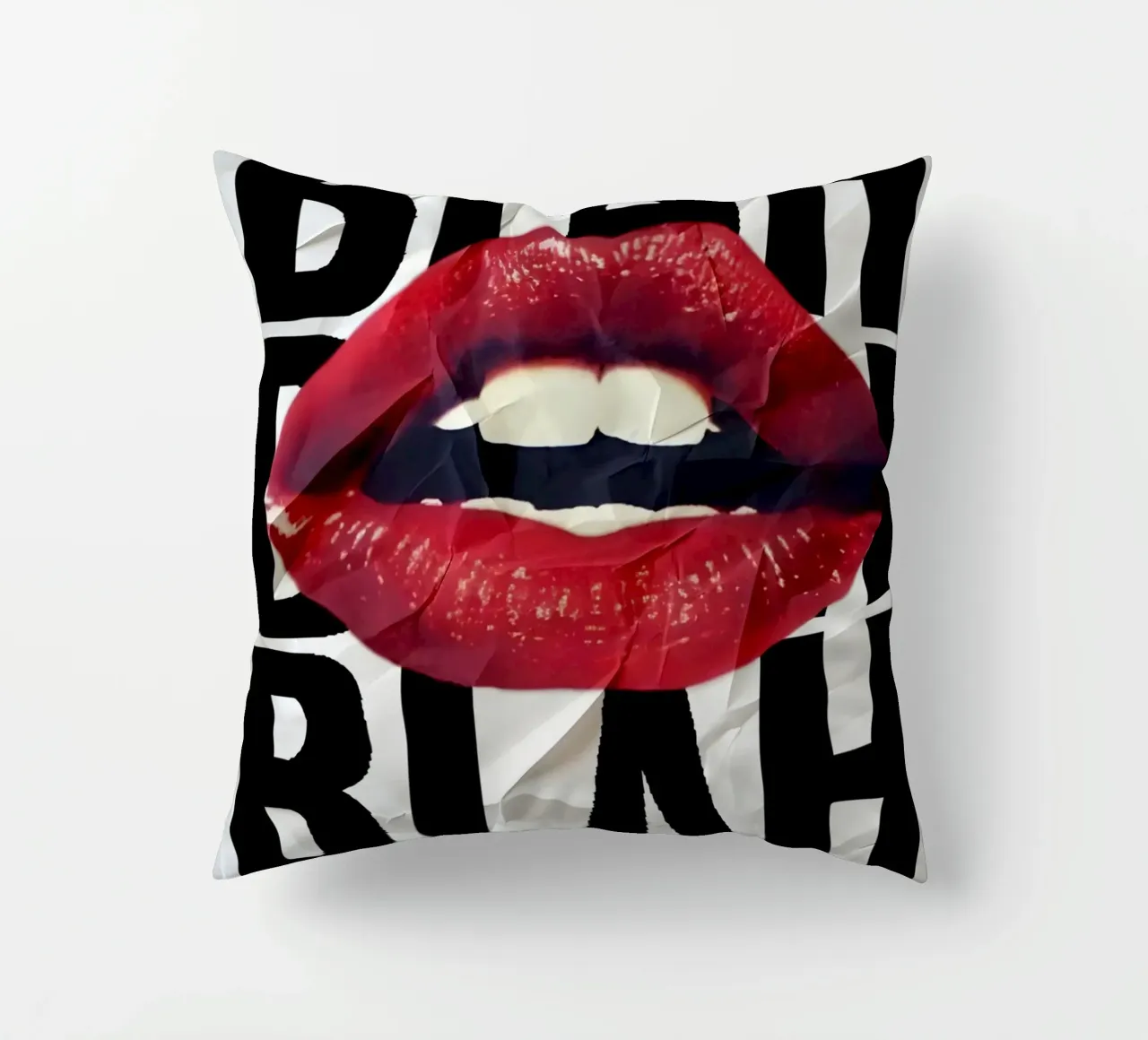 BLAH cuscino da Type & Tape