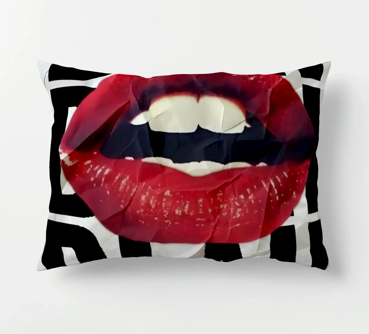 BLAH cuscino da Type & Tape