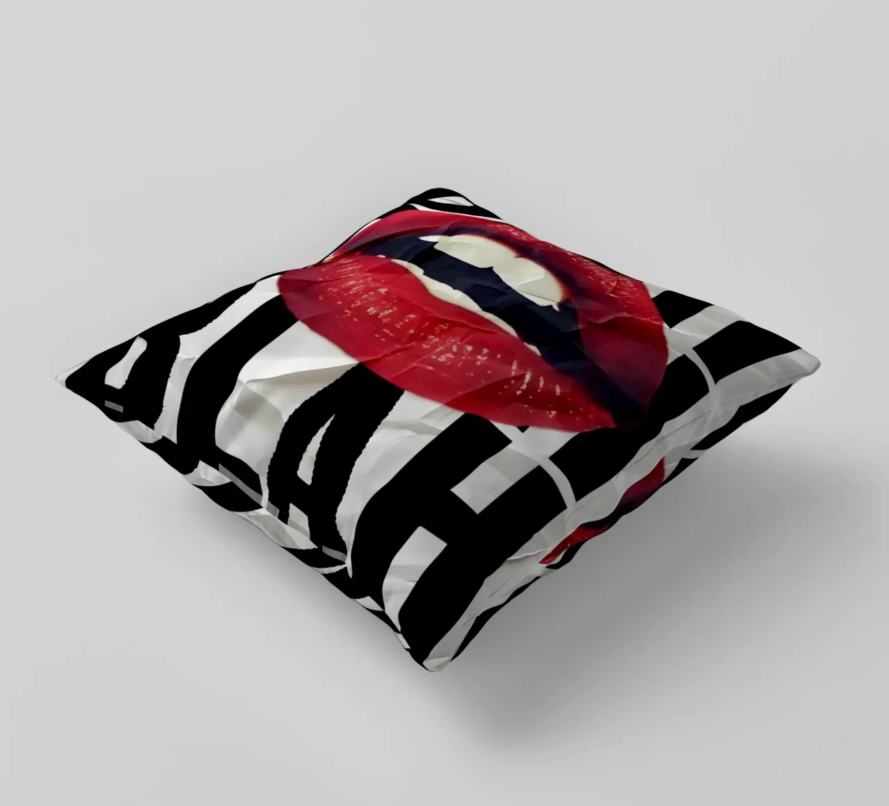 BLAH cuscino da Type & Tape