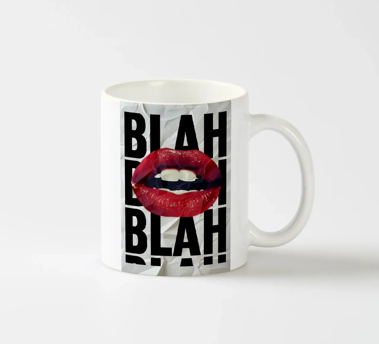 BLAH tazza in ceramica da Type & Tape