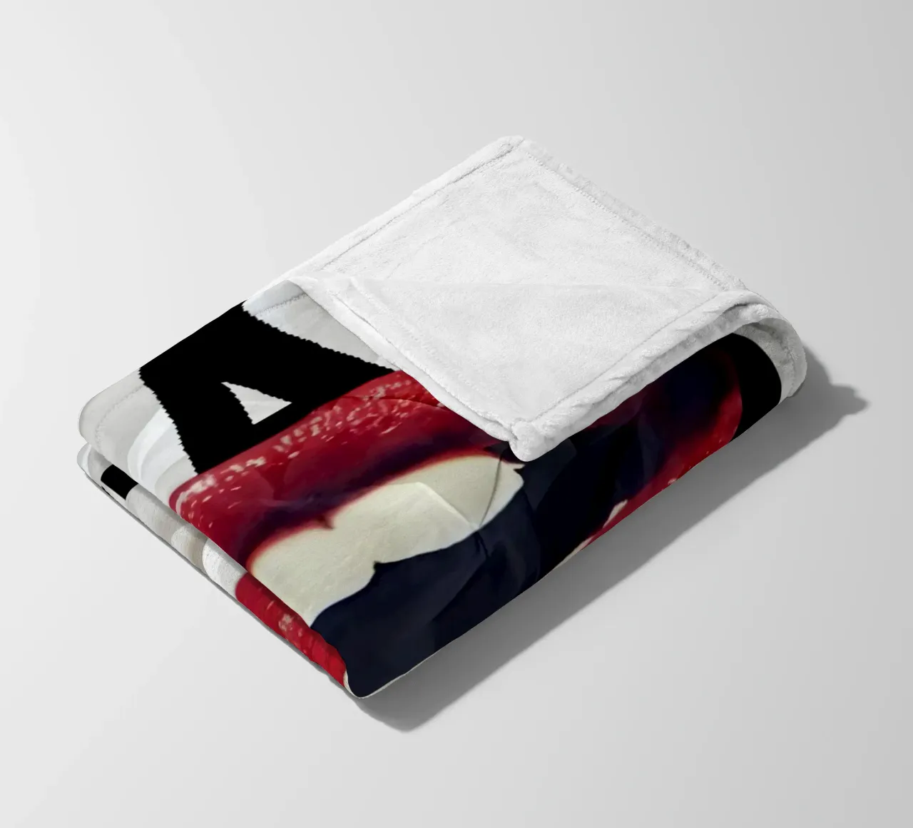 BLAH coperta in pile da Type & Tape
