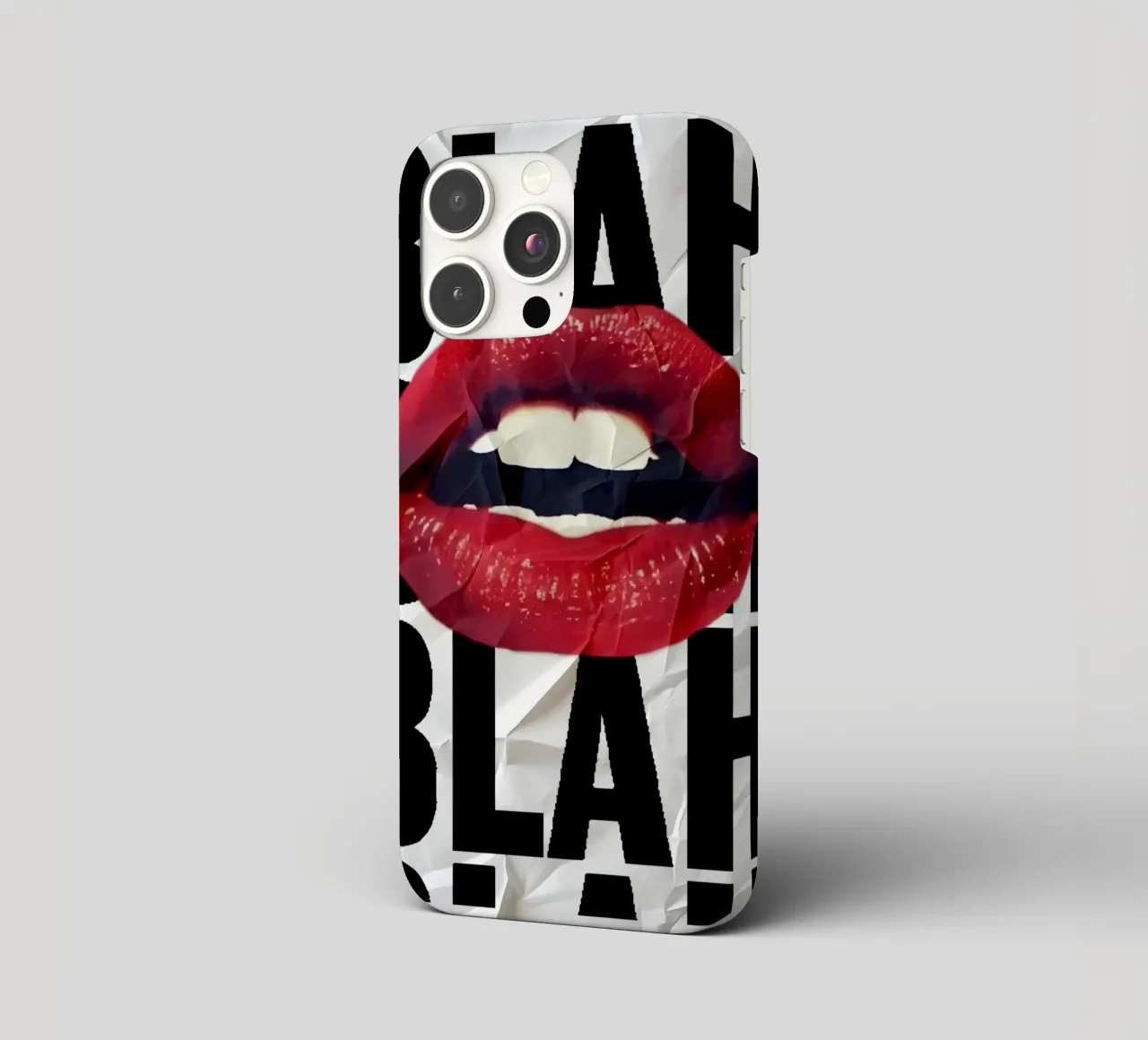 BLAH cover iphone da Type & Tape