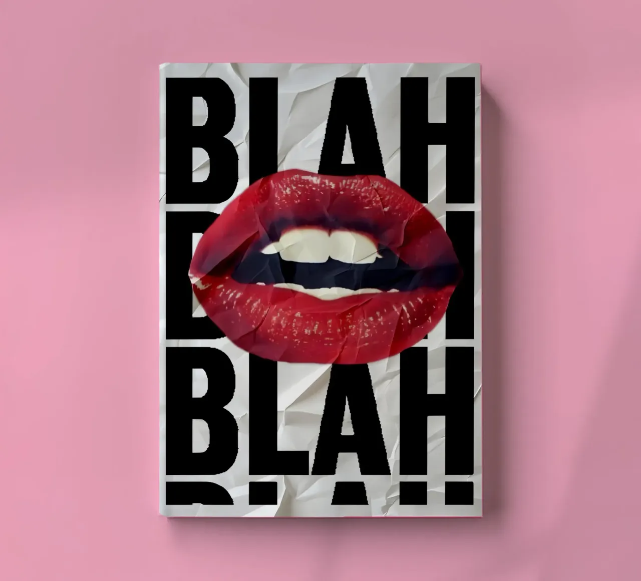 BLAH notebook by Type & Tape