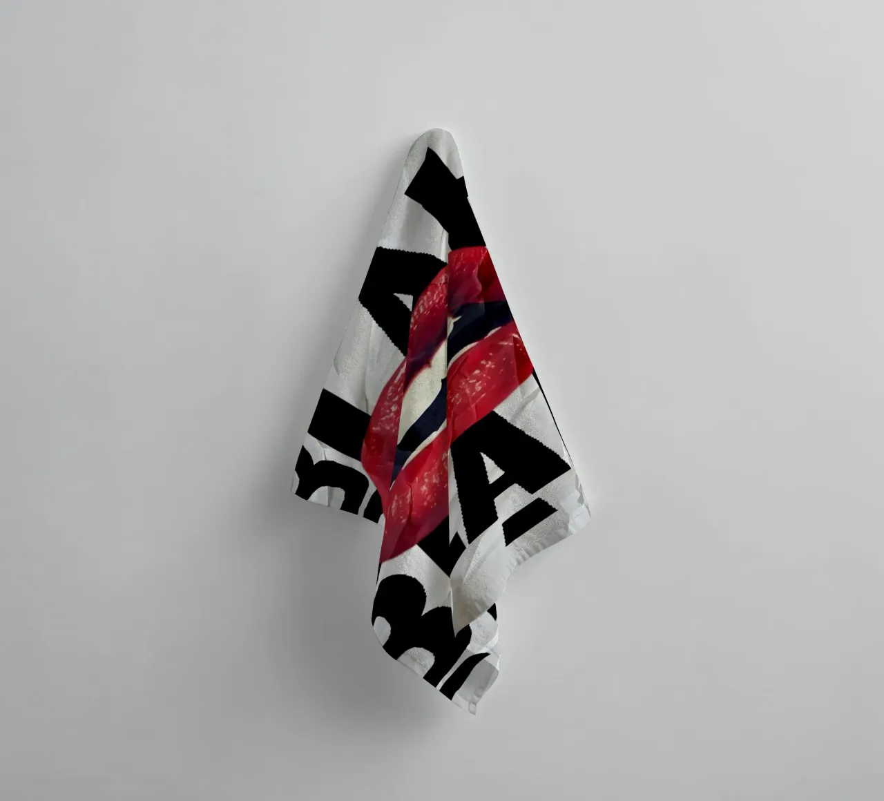 BLAH asciugamano da bagno da Type & Tape