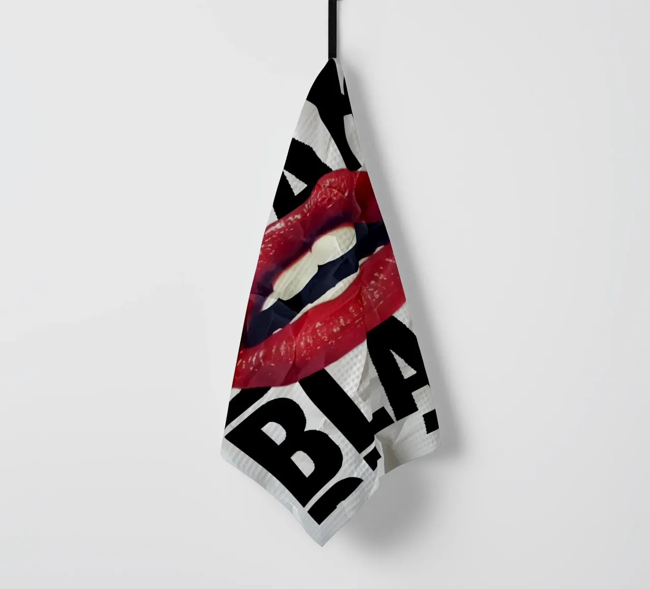 BLAH canovaccio da cucina da Type & Tape