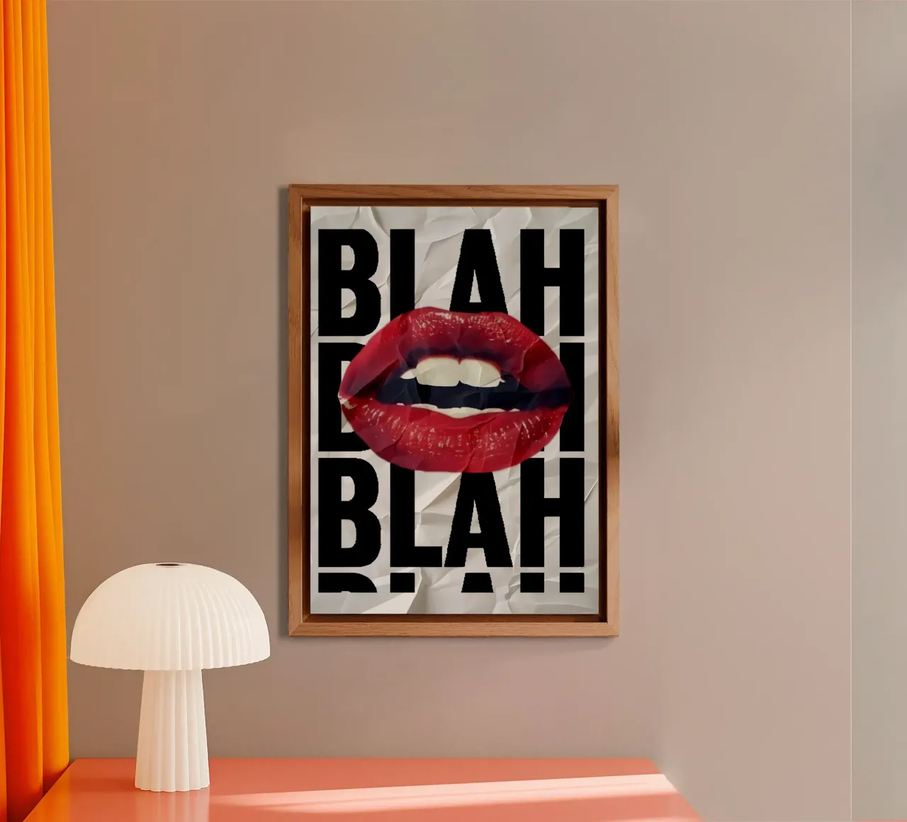 BLAH alluminio dibond da Type & Tape