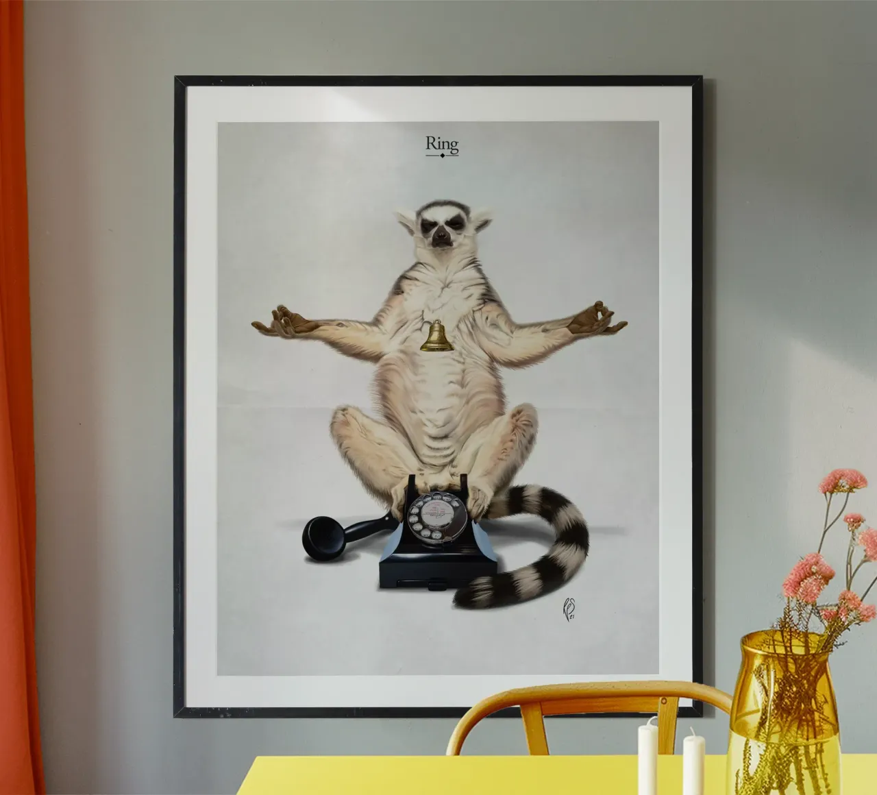 Ring (Titled) poster da Rob Art | Illustration