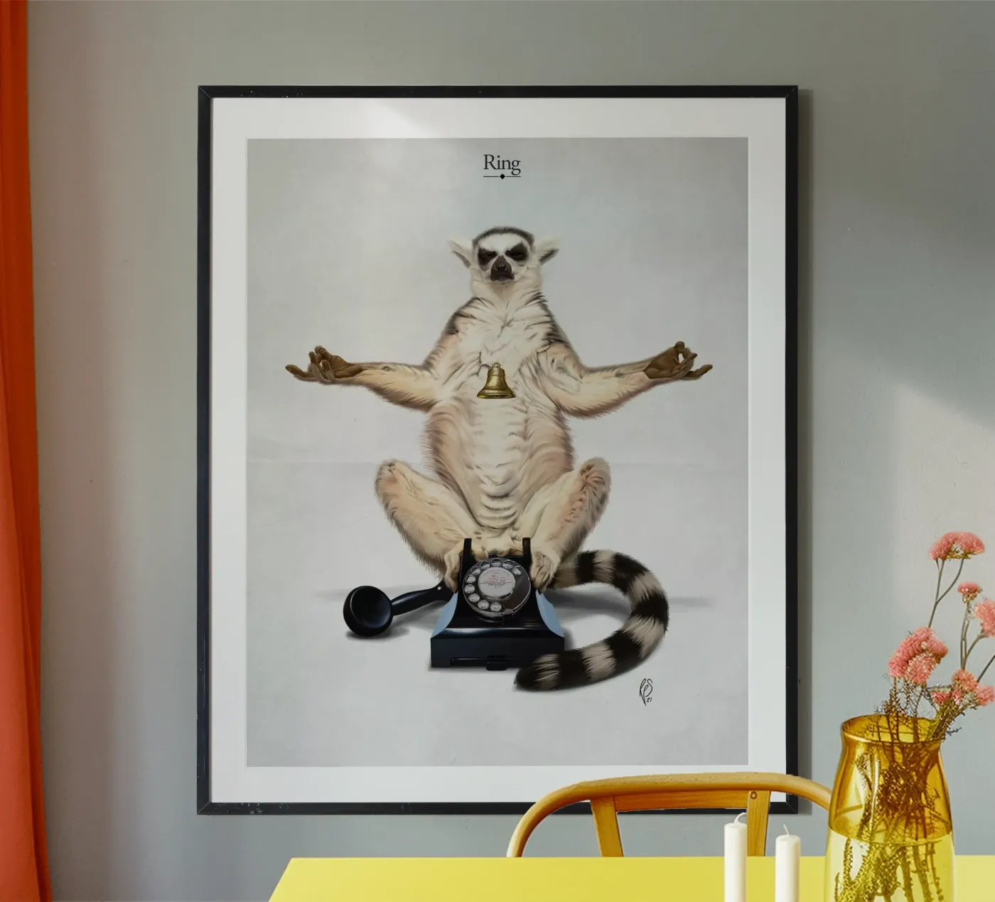 Ring (Titled) poster da Rob Art | Illustration